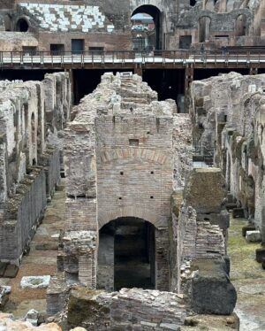 Scott Clifton Instagram - The Colosseum. Only touristy thing I got to do, but having the privilege of taking the tour after hours, when the arena is so quiet you can hear a pin drop—that was really something. I kept asking if they’d let me and @lsaintvic do battle, but apparently that’s frowned upon nowadays.

📷: @photosmith_official & @annikanoelle (the good ones, anyway)