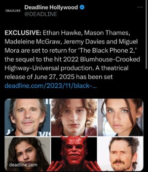 Scott Derrickson Instagram - 