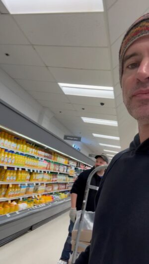 Scott Foley Instagram - #thanksgivingshopping
