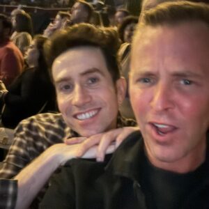 Scott Mills Instagram - Reunited with @nicholasgrimshaw to watch @djspoony #GarageClassical! INSIDEEE!!
