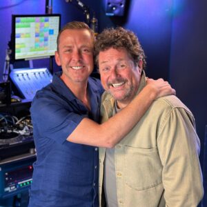 Scott Mills Instagram - Joined by the fabulous @mrmichaelball on the show today. 

Come on… comment if you want to see him do a musicals DJ set at Radio 2 in the Park Preston 🙌 😂

Billy Elliot, Mamma Mia to a disco beat 🕺 🪩