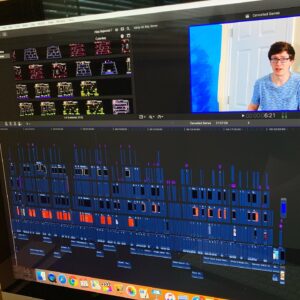 Scott Wozniak Instagram - Here’s what the editing timeline for a typical Scott The Woz episode looks like! I’m in deep pain!