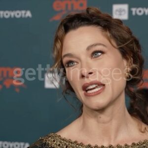 Scottie Thompson Instagram - Thank you @green4ema for continuing to inspire sustainability in Hollywood, both on screen and behind the scenes. It is an honor to be a board member of the Environmental Media Association and witness the many ways in which you support creators in spreading awareness about our planet and her needs through the avenue of entertainment. 

Congrats to all the winners and content creators. To #lauradern for her award and continued commitment to the environment and to the ever-inspiring @janefonda for always supporting sustainability. 

Thank you @leannerichele for being the best date ever (and best producer). 

And @maxmagpie I could think of no better, more green way to walk the green carpet than in a piece from your epic stunning vintage collection. 
•
•
•
👗 @maxmagpie @stepintonarnia 💖
MU @bowmanmakeup 🥰
Hair @fokova.hairstylist.la 🪄
Earrings @pola_unique 💫
Shoes @chiemihara