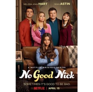 Sean Astin Instagram - NETFLIX announced the release date of my new show.

NO GOOD NICK drops APRIL 15TH. 
1st 10 Episodes. 
Multi-Cam/Live Audience/Serialized/Family/Comedy/Drama/Thriller

Ya wanna watch? C’mon!!!!! @SienaAgudong @officiallaurendonzis @KalamaEpstein 
@MelissaJoanHart 
#NoGoodNick 
#NetflixFamily 
#Netflix