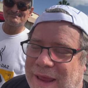 Sean Astin Instagram - Sean Astin. Ron Ostrow & friends on the line!!!

Happy #LaborDay!!!
#sagaftrastrong