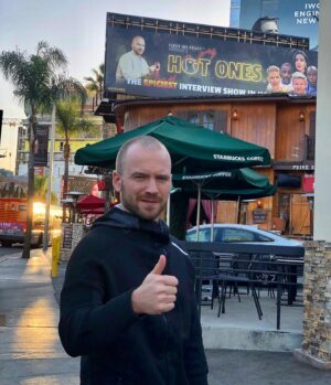 Sean Evans Instagram - WE MADE IT TO THE ROOF OF SADDLE RANCH CHOP HOUSE SOMEONE PINCH ME