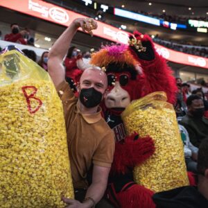 Sean Evans Instagram - Bulls win (and dreams come true 🍿)