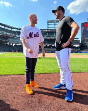 Sean Evans Instagram - Seany Seaver thanks for having me @mets