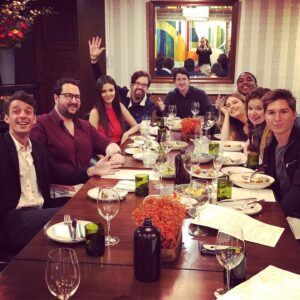 Sean Flynn Instagram - Was great catching up. We missed you Jamie Lynn! @erinzariah @paulbutcher @victoriajustice @chrismasseytmb @danwarp @jacksalvs @abbywilde @mattunderwood