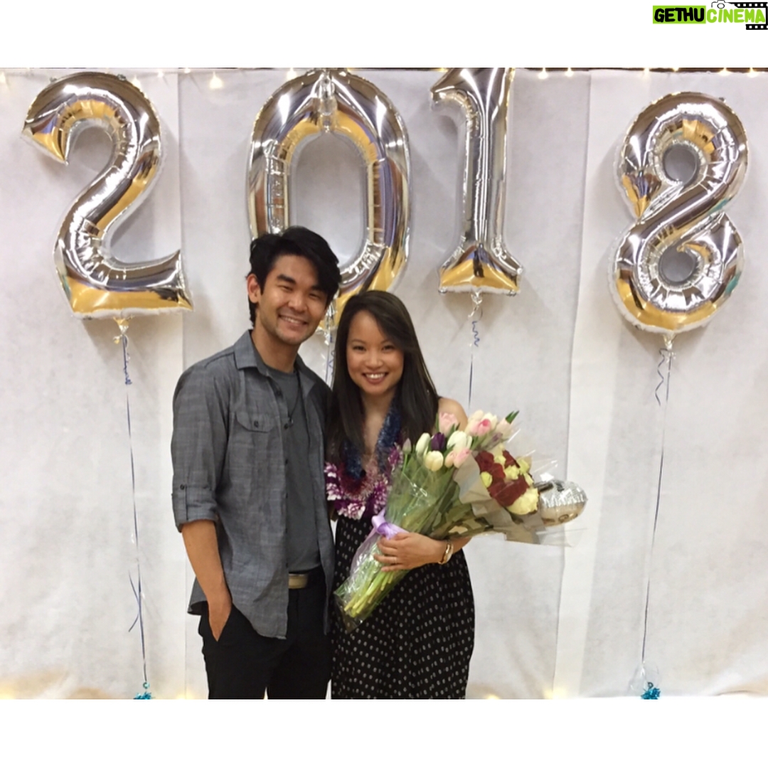 Sean Fujiyoshi - 57.8K Likes - Congrats to my hunny girl for graduating from your RN Nursing Program and receiving a scholarship reward despite me distracting you all year! I’m so proud of you and couldn’t be happier for you! #yousoakamai 🤙🏻
P.S. Sorry for all the embarrassing faces 🤦🏻♂️😅