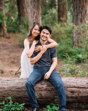 Sean Fujiyoshi Instagram - Happy anniversary hunny girl! So thankful that you’re into weird nerdy guys like me 🤓❤️ #luckyguy