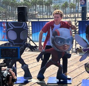 Sean Giambrone Instagram - Fun day celebrating Season 2 of #spideyandhisamazingfriends Great event today on the Santa Monica Pier. @disneychannel @disneyjunior 
@johnstamos @benjaminvalic @lilysanfelippo @jakarifraser @mayatuttle I play Ant-man in the series