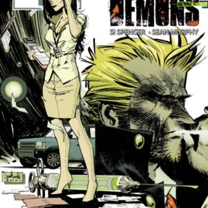 Sean Gordon Murphy Instagram - I've debated having John show up in White Knight, wearing the pink shirt and tie he wears in City of Demons. But I'm not big on magic. My wife suggested a Constantine/Zatanna/Etrigan team up, which sounded cool. So I guess you never know. 

I remember giving John pink because ppl on the old forums were annoyed that I gave him suspenders (braces in the UK), and I thought it was fun to antagonize them further.

Colors by Dave Stewart