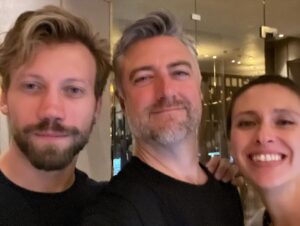 Sean Gunn Instagram - I can’t say enough about what a magnificent time we had in the beautiful city of Astana, Kazakhstan. The people were amazing. And the food! Just an amazing and breathtaking trip. I look forward to visiting again! 

*special thanks to @rusdarus and @natalinasergeevna and their team, Juliette and @zscentertainment for putting it together, @_aleksandrkuznetsov for general awesomeness, and @tashalitas for being the best travel companion there is.