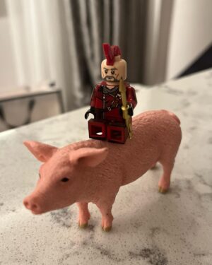 Sean Gunn Instagram - Kraglin/Petal. 

📸: @tashalitas 
Lego on sculpted plastic, c.2023