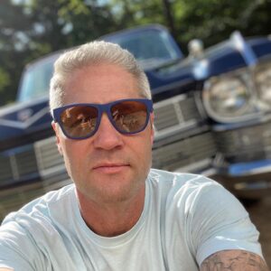 Sean Larkin Instagram - Feeling blue #1964cadillac