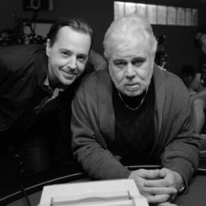 Sean Murray Instagram - JAG legend @p_labyorteaux KILLED this one! was so good to see that face again :) #ncis #jag