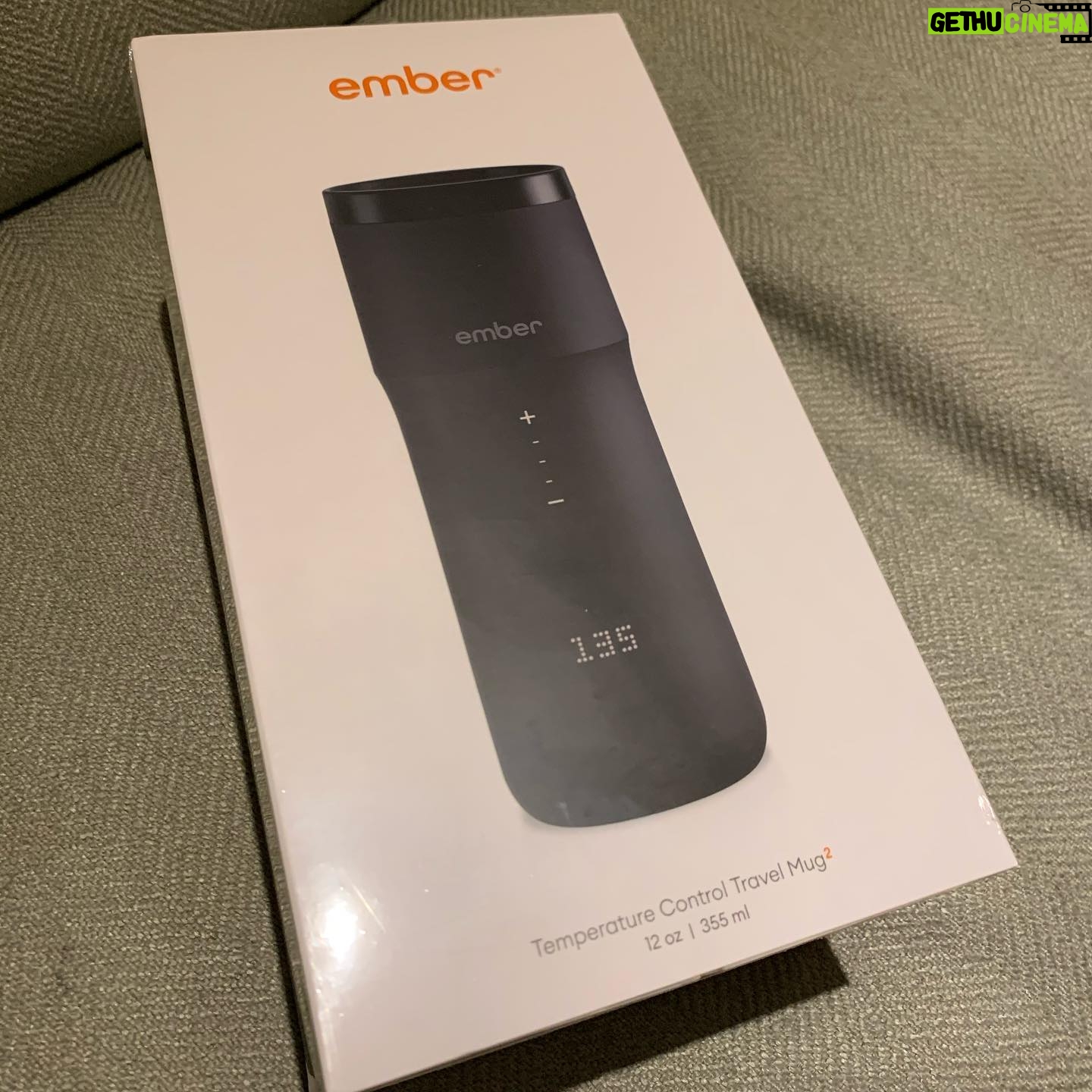 Sean Murray - 10.3K Likes - ok, I am not affiliated with this company or doing an ad or anything, but this @ember mug is my new favorite thing. I drink coffee constantly & keeping it the right temp is near impossible. this washable cup is recharged by the saucer, and can be customized to warm/keep whatever temp you want - to the exact degree. great app with lots of options too... you can even choose the color of the charge/power light on the mug! they've got a travel thermos as well. love it :) #embermug #greatestcoffeemugever