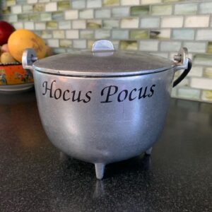 Sean Murray Instagram - Kenny Ortega had this box made for me and gave it to me when we wrapped Hocus Pocus. looks pretty good for 30 yrs old! I also included a pic of the steel cauldron everyone got... it's our change-jar :)
