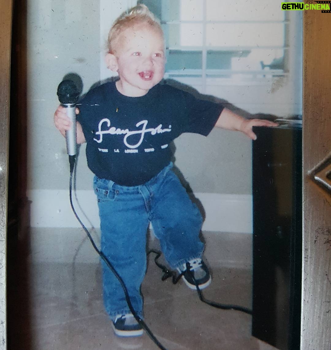 Sean Ryan Fox - 6.2K Likes - #tbt from when it all started 😎 #singing #actor