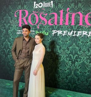 Sean Teale Instagram - Did it like Dario for the Rosaline premiere

You can see this incredible groups work on @hulu and @disneyplus Friday 14th October @20thcenturystudios 

Wearing: @brioni_official
Jewellery: @emanuelebicocchi / @sergedenimes 
Styling: @carlottaconstant 
Grooming: @kcfee 
Cut: @pauldonovanhair
Heroes: @epilogueagency