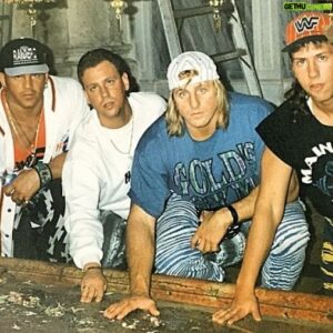 Sean Waltman Instagram - Happy Easter everyone. This is @nativetatanka , Mike Chioda, Owen, & Myself from The Church of The Holy Sepulcher in Jerusalem on Easter Sunday  1994. I saw @nativetatanka has posted alot of great pictures from that trip.