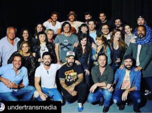 Sebastián Ortega Instagram - Gracias a todo este equipo de campeones por un año increíble!! Los quiero y los felicito!! #educandoanina @undertransmedia @telefe