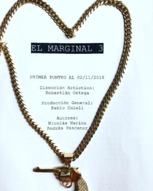 Sebastián Ortega Instagram - Cuando se encienden las llamas de la creatividad en un terreno muy fértil #elmarginal3 @undertransmedia
