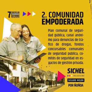 Sebastián Sichel Instagram - Estos son los 7 puntos en los que trabajaremos en materia de seguridad por un #ÑuñoaSeguroMejor