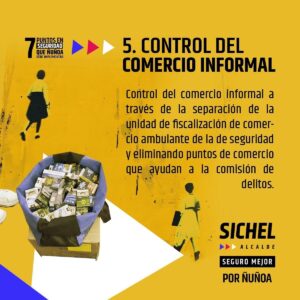 Sebastián Sichel Instagram - Estos son los 7 puntos en los que trabajaremos en materia de seguridad por un #ÑuñoaSeguroMejor