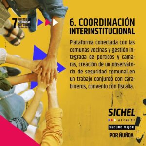 Sebastián Sichel Instagram - Estos son los 7 puntos en los que trabajaremos en materia de seguridad por un #ÑuñoaSeguroMejor