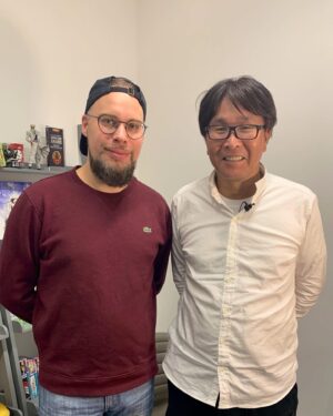 Sébastien-Abdelhamid Godelu Instagram - Difficile de décrire avec des mots à quel point Captain Tsubasa (Olive et Tom) est important pour moi ! Merci Takahashi San pour cette oeuvre incroyable, un Manga qui nous aura tenu en haleine pendant 43 ans ! Merci pour cette gentillesse et douceur qui vous caractérise et Hâte de voir la suite 👀❤️⚽️ #Manga #Anime #Tsubasa #CaptainTsubasa #Takahashi