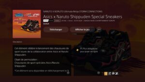 Sébastien-Abdelhamid Godelu Instagram - 🍥🍥 MA PAIRE EST DISPO DANS LE DERNIER JEU NARUTO 🤯🤯🤯🤯 C’est une folie ! Ça y est vous pouvez télécharger gratuitement ma paire Asics X Naruto Shippuden by Sebastien-Abdelhamid en objet de substitution ! Sur PS5, Xbox, Steam etc ! C’est une folie en tant que fan mais aussi en tant que designer d’avoir sa paire dans un jeu, la boucle est bouclée ! Je reviendrais en détail sur tout ce que l’on a fait mais c’est dingue ! très fier de ça et bravo à toutes équipes qui ont travaillé fort dessus @bandainamcofr @bandainamcoeu @courir @asics_sportstyle #asics #collab #asicsnaruto #naruto #narutoborutostormconnections #narutoshippuden #boruto