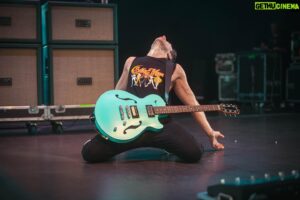 Sébastien Lefebvre Instagram - When the Florida heat finally gets to you.
📸 @tony_catalano
#concertphoto #stage #disneyworld #guitarplayer