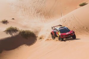 Sébastien Loeb Instagram - Étape 6 : en cours 🔛 

P3 au classement provisoire de la spéciale ⏱️

#BRX #DakarRally #W2RC #BFGoodrich #RedBull  #RichardMille #Bardahl #Vulcanet #Bell