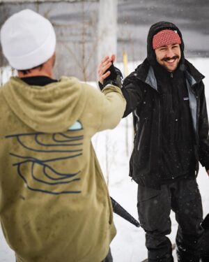 Sébastien Toutant Instagram - Chasing Snow in Gaspé! 🙃❄️
 #snowboarding #gaspésie #street #filming 
#photodump