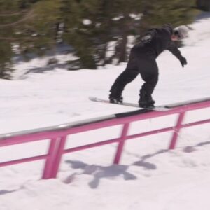 Sébastien Toutant Instagram - It’s all about balance! 😜⚖️• @redbullsnow 
📱: @max_trudel / @marinho_ramon_meyer 
#126ft #rail #frontboard #snowboarding