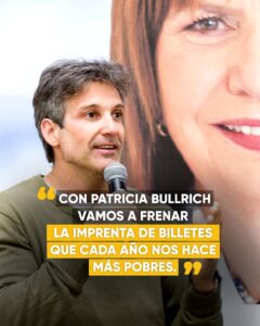 Segundo Cernadas Instagram - El 22 de octubre es con @patobullrich Presidente y @maxi.abad Senador Nacional - LISTA 132