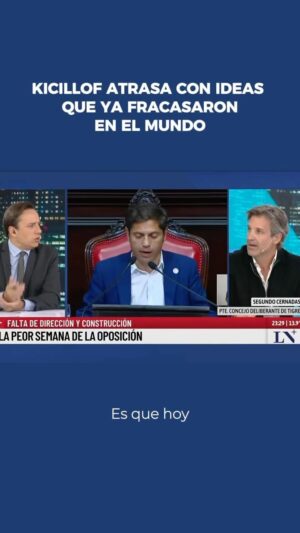 Segundo Cernadas Instagram - Mientras Milei busca bajar los impuestos, el gobernador Kicillof sigue subiéndolos. 
Los bonaerenses decimos basta.
