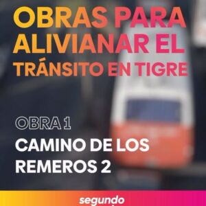 Segundo Cernadas Instagram - PROPUESTA DE OBRA DE CAMINO DE LOS REMEROS DOS:
Tenemos un plan de movilidad hecho por profesionales para aliviar el tráfico en Tigre. Esta es una de las obras que vamos a llevar adelante para cambiar la vida de los vecinos para siempre. 
Tigre cuenta con el presupuesto para realizar estos cambios, lo único que hace falta es gestión y planificación. Ese es mi compromiso.

@juntostigre 
@juntasportigre 
@juvjxctigre