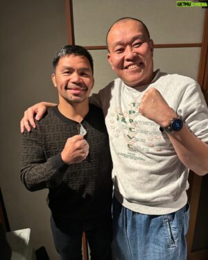Seiji Chihara Instagram - 10年経ちました。
#千原せいじ
#マニーパッキャオ 
#10年