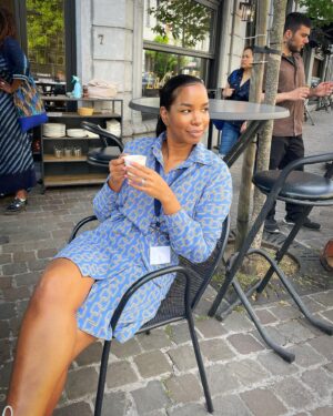 Seko Shamte Instagram - Day 3 in Belgium for @ellestournent Thank you so much to @euintanzania and the Belgium embassy in Tanzania for this honor. So happy to meet amazing women filmmakers from around the world and propose strategies to increase the capacity of women filmmakers globally.