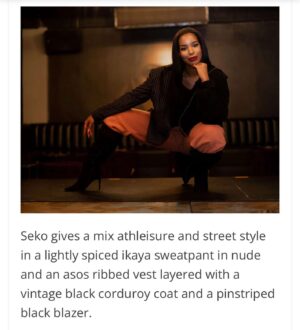 Seko Shamte Instagram - More pictures and behind the scenes from the @gazzetea_  spread! Of course we had to shoot some of these @maisontz. Let’s make sure to support these young talents doing their thing! 🇹🇿

Videography by @tara_director 
Photography by @iam.wlhlm 
Styled by @thedenimclubtanzania x @ek_an_tik 
Interview by @tracyericmilyango