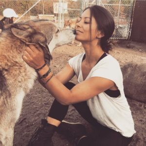 Selkie Hom Instagram - Kissed by wolves... so today was a good day. Thank you so much @wolfconnection I am in awe of these magnificent creatures and will be back to play soon. #wolfconnection #protectourwolves #ofthwolves