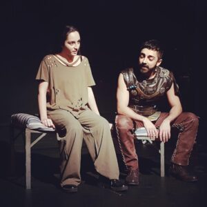 Selman Ünlüsoy Instagram - Jeanne d’Arc’ın Öteki Ölümü - Stefan Tsanev 📷 @melisashahin  #tiyatro #stefantsanev #sahne3