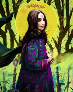 Semiha Bezek Instagram - Kişisel midjourneyim @ethemonurb 🧛🏻‍♀️