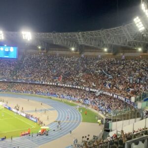 Semra Hunter Instagram - 🌟A night that fully lived up to my expectations - and then some. 

🔥Couldn’t have asked for a more magical atmosphere for one of the best games we could have at this early stage of the season at the temple of Diego Armando Maradona. 

🏆The perfect way to start another @championsleague season with @stansportfc, and with the added bonus of getting to work alongside the magnificent Italian football guru @nickybandini for the first time!
.
.
.
#Napoli #RealMadrid #Maradona #ChampionsLeague #UCL #EuropeanNights #Italy #Naples #Football #BestJobInTheWorld #CiaoCiao #UEFA