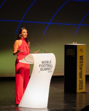 Semra Hunter Instagram - 🌟What an amazing two days at the @worldfootballsummit.

🎤My first time hosting as the MC - and I could not have loved the experience more.

🔝It was an honor to take up the role for such a prestigious, world class event. 150  top class speakers, 35 panels, 2,000  attendees from all over the world. This truly is an event like no other. 

🏅It was such a pleasure to meet the incredible people I had the chance to come across. And a huge honor to meet Nobel Laureate, @professormuhammadyunus and @yunussportshub.

🗣️Bonus track - I even had a great chat with @laliga President @javier.tebas.

👏Congratulations to @janalessie77, Marian Otamendi, @kabirnagpal3, Jaime Domínguez Pérez de Ayala and the entire WFS family for such a brilliant and successful event. And thank you for putting your faith in me. 

🥳Already can't wait to do it all again sometime soon!
.
.
.
#WFSEurope #Congress #Football #FootballBusiness #FootballIndustry #Innovation #Summit #Sport #Host #MC #SportIndustry #EventHost #Sevilla