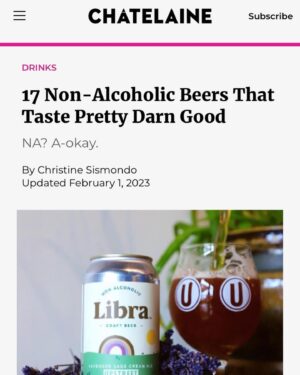Serena Ryder Instagram - Gratitude to @chatelainemag and @mondosismondo! 
It’s been so special to create this yummy flavour with my amazing friends @drinklibra. What a gift to be honored for something that honors me every time I drink it 🙏

You can find my Lavendar Sage Cream Ale online at @drinklibra!