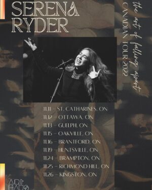 Serena Ryder Instagram - FRIENDS! Thank you for all the messages of support and excitement for my tour this fall. I am now ecstatic to announce full dates for Ontario and Eastern Canada!!!!! Head to serenaryder.com or click the link in my bio for more info and tickets. I CAN’T WAIT to see you all soon 🎸